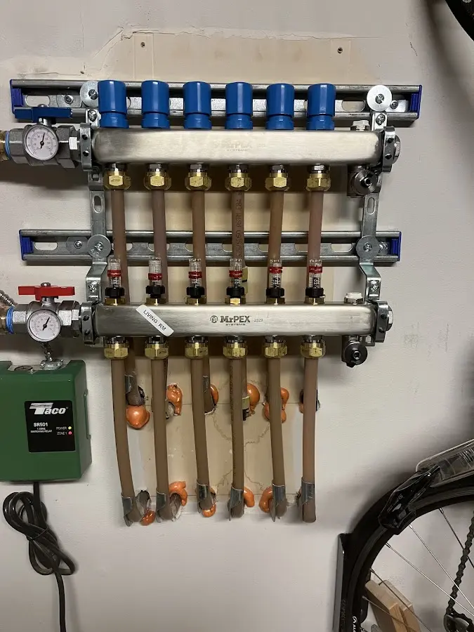 Plumber performing Leak Detection at a residential property in Sunset Hills